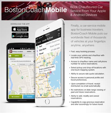 BostonCoach: Book a ride.